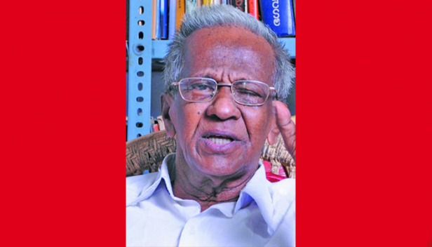 മാർക്സിയൻ സാഹിത്യ സമീപനത്തെ അംഗീകരിക്കുന്നവരും എതിർക്കുന്നവരും ഒരുപോലെ വായിക്കേണ്ട കൃതികളെന്ന് ഇഎംഎസ് അടയാളപ്പെടുത്തിയ ഗ്രന്ഥകാരൻ; പ്രൊഫ. പ്രയാർ പ്രഭാകരൻ നവതിയുടെ നിറവിൽ