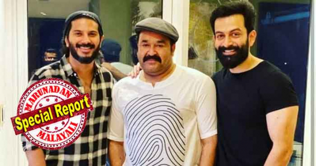 കോവിഡു കാലത്ത് താടിയും മുടിയും നീട്ടി വളർത്തിയ ക്വാറന്റൈൻ സ്റ്റൈൽ! വീണ്ടും ക്ലീൻ ഷേവിൽ ലാലേട്ടൻ; ഇടതു വശത്ത് പൃഥ്വിയും വലതു വശത്ത് ദുൽഖറും; ആൺ ലോക്ക് കാലത്ത് വൈറലായി മോഹൻലാലിന്റെ പുതിയ സ്റ്റൈൽ; ദൃശ്യം 2ന്റെ മെയ്ക് ഓവറിലേക്ക് സൂപ്പർ താരം; കൊറോണയ്ക്ക് ശേഷം ലാൽ ജോർജ്ജു കുട്ടിയായി മാറുന്നു; സോഷ്യൽ മീഡിയയിൽ വൈറലാകുന്ന ചിത്രങ്ങൾക്ക് പിന്നിലെ അണിയറക്കഥ