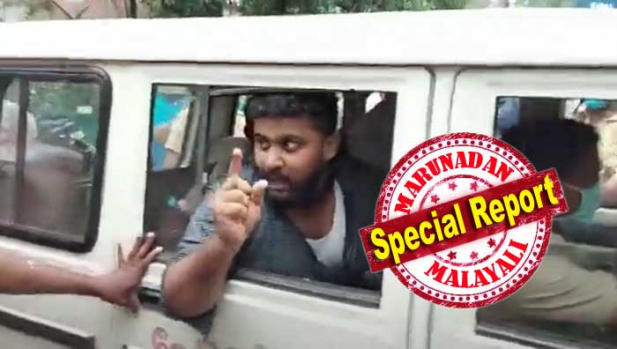 പൊലീസ് ജീപ്പിലേക്ക് കയറ്റിയതോടെ യൂത്ത് കോൺഗ്രസ് പ്രവർത്തകന് കലിപ്പു മൂത്തു; ജീപ്പിന്റെ ചില്ല് കൈമുട്ടുകൊണ്ട് ഇടിച്ചു തകർത്തു ശേഷം വെല്ലുവിളി; 'എന്താടാ നിനക്ക്.. എന്തു കാണിക്കുവാടാ.. തെണ്ടിത്തരം കാണിക്കരുത്.. തെണ്ടിത്തരം.. കേട്ടോ..' എന്നു പൊലീസിനു നേരെ ആക്രോശം; എല്ലാം തത്സമയം പകർത്തി ചുറ്റും നിന്ന മാധ്യമപ്രവർത്തകരും; മന്ത്രി ജലീലിനെതിരായ പ്രതിഷേധം പൊതുമുതൽ തകർത്തുകൊണ്ടു വേണോ? യൂത്ത് കോൺഗ്രസുകാരന്റെ പരാക്രമ വീഡിയോ വൈറൽ