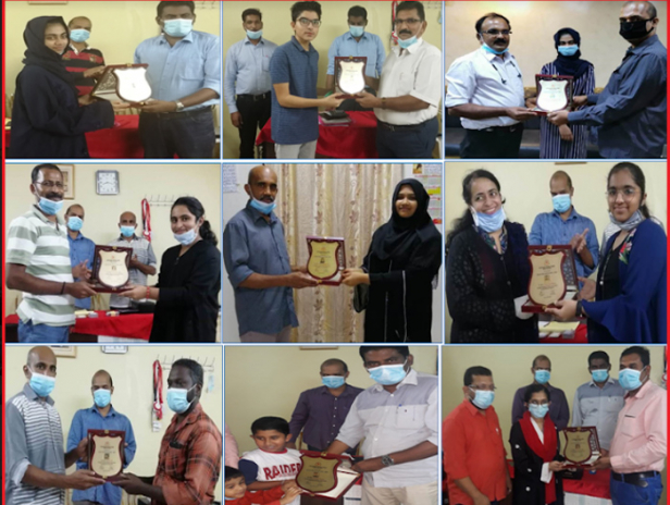 നവയുഗം വിദ്യാഭ്യാസ പ്രോത്സാഹന അവാർഡുകൾ വിതരണം ചെയ്തു