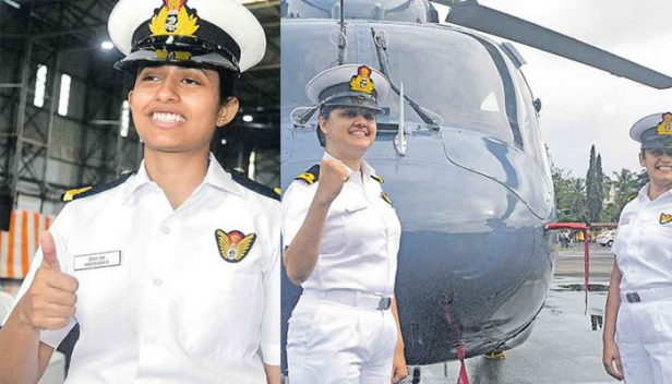 യുദ്ധക്കപ്പലുകളിലെ ഹെലികോപ്റ്ററുകൾ പറത്താൻ നാവിക സേനയിലെ വനിതാ പൈലറ്റുമാരും; ദക്ഷിണ നാവിക കമാൻഡിൽ യുദ്ധക്കപ്പലുകളിലെ ഹെലികോപ്റ്ററുകൾ പറത്താൻ ഒരുങ്ങി സബ് ലഫ്റ്റനന്റുമാരായ രീതി സിങും കുമുദിനി ത്യാഗിയും: നിരീക്ഷണ പറക്കൽ നടത്താൻ മലയാളിയായ ക്രീഷ്മയും അഫ്നാൻ ഷെയ്ഖും
