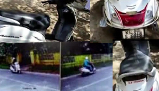 റോഡരികിൽ നിർത്തിയിട്ട സ്കൂട്ടർ നിമിഷനേരംകൊണ്ട് മോഷ്ടിച്ച് കടന്നുകളിഞ്ഞു; ദൃശ്യം സി.സി.ടിവിയിൽ പതിഞ്ഞെങ്കിലും ഹെൽമെറ്റും മാസ്കും ധരിച്ചതിനാൽ ആളെ തിരിച്ചറിഞ്ഞില്ല; ഒടുവിൽ പ്രതിയെ കണ്ടെത്തിയപ്പോൾ ഞെട്ടിയത് പൊലീസും
