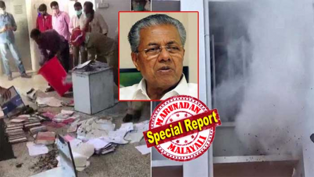 സെക്രട്ടറിയേറ്റിലെ തീപിടുത്തത്തിൽ മാധ്യമങ്ങൾക്കെതിരെ നിയമ നടപടിയുമായി സംസ്ഥാന സർക്കാർ; സി.ആർ.പി.സി. 199 (2) വകുപ്പ് പ്രകാരം നടപടി സ്വീകരിക്കുക പ്രോട്ടോക്കോൾ ഓഫീസിലെ നയതന്ത്രവുമായി ബന്ധപ്പെട്ട ഫയലുകൾ കത്തിനശിച്ചു എന്ന വാർത്തകൾ നൽകിയ മാധ്യമങ്ങൾക്കെതിരേ; പ്രസ് കൗൺസിലിനെ സമീപിക്കാനും മന്ത്രിസഭാ യോഗത്തിൽ തീരുമാനം; സർക്കാറിനെ പ്രതിരോധത്തിലാക്കുന്ന മാധ്യമങ്ങളോട് കട്ടക്കലിപ്പിൽ പിണറായി
