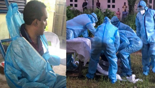 കോവിഡ് ബാധിച്ച് അയൽവാസി മരിച്ചു; ഖബറടക്കത്തിന് മുന്നിട്ടിറങ്ങി അൻവർസാദത്ത് എംഎൽഎ: മൃതദേഹം സംസ്ക്കരിക്കാൻ എംഎൽഎ മുന്നിട്ടിറങ്ങിയത് മൃതദേഹത്തിൽനിന്ന് രോഗം പകരില്ലെന്ന് പ്രചാരണം നടത്തിയിട്ടും ആളുകൾ ഭീതിയോടെ കാണുന്ന സാഹചര്യത്തിൽ