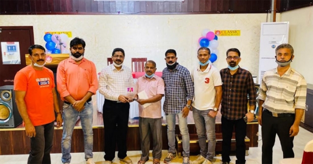 ചെണ്ടപ്പുറായ യു എ ഇ കൂട്ടായ്മ യാത്രയയപ്പ് നൽകി