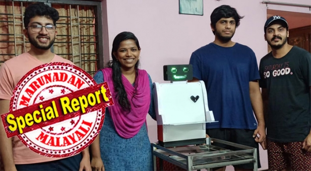 റോബോട്ട് രൂപകല്പന തിരുവനന്തപുരം എഞ്ചിനിയറിങ് കോളേജിന്റേത്; പ്രാക്റ്റിക്കൽ ആയി ചെയ്യാൻ രൂപീകരിച്ചത് എഞ്ചിനീയറിങ് കോളേജിലെ നാലംഗ വിദ്യാർത്ഥികളുടെ ടീം; ഫണ്ട് നൽകിയത് പൂർവവിദ്യാർത്ഥി സംഘടന ലൈറ്റ് ഹൗസ് പ്രോജക്ടും; യന്ത്ര മനുഷ്യന്റെ നിർമ്മിച്ചത് രണ്ടു മാസം കൊണ്ട്; കോവിഡ് രോഗികൾക്ക് ഭക്ഷണമെത്തിക്കാൻ തിരുവനന്തപുരം മെഡിക്കൽ കോളേജിൽ ആൻഡ്രോയിഡ് കുഞ്ഞപ്പൻ
