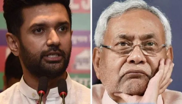 നിതീഷ് കുമാർ ഇനിയൊരു തവണകൂടി മുഖ്യമന്ത്രിയായാൽ ബീഹാറിന്റെ നാശം; നിതീഷ് വർഗീയത വളർത്തുന്ന നേതാവാണെന്നും ചിരാഗ് പാസ്വാൻ
