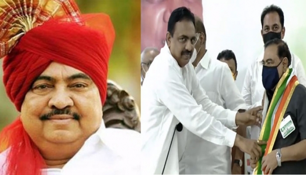 മുതിർന്ന ബിജെപി നേതാവ് ഏക്നാഥ് ഖഡ്സേ എൻസിപിയിൽ ചേർന്നു; മഹാരാഷ്ട്രയുടെ കൃഷിമന്ത്രിയാകുമെന്ന് സൂചനകൾ