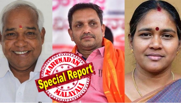 'ഹെർമ്മൻ ഗുണ്ടർട്ടിനെ ജർമ്മൻ ഗുണ്ടർട്ടെന്ന് പറഞ്ഞ് നാലഞ്ചു തവണ പരിഹാസ്യയായി ശോഭ: വോളീബോൾ താരത്തെ ഫുട്ബോൾ ഇതിഹാസമെന്ന് വിശേഷിപ്പിച്ച് നാണം കെട്ട് പി എം വേലായുധൻ: യാത്രയിൽ നിന്നിറക്കി വിട്ടപ്പോൾ കരഞ്ഞുകൊണ്ട് ഇരുവരും മടങ്ങി'; ശോഭാ സുരേന്ദ്രനും പി എം വേലായുധനുമെതിരെ സമൂഹ മാധ്യമങ്ങളിൽ വ്യാപക പ്രചരണം