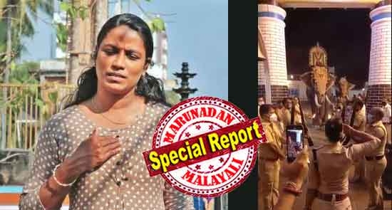 തൃശ്ശൂർ അക്കാദമിയിലെ പരിശീലനത്തിനുശേഷം ഇരിട്ടിയിൽ മാവോവാദി കമാൻഡോ ഓപ്പറേഷനിൽ പ്രത്യേക പരിശീലനം; തൃപ്പൂണിത്തുറ ഹിൽപാലസ് സ്റ്റേഷനിൽ എസ് ഐ ആയി ആദ്യ നിയമനം; നിയോഗം പോലെ തൃപ്പൂണിത്തുറ പൂർണത്രയീശന് സല്യൂട്ട് ചെയ്ത് വൈറലായി; ഭക്തിയും ഡ്യൂട്ടിയും മനസ്സിൽ നിറച്ച എസ് ഐ അനില താരമാകുമ്പോൾ