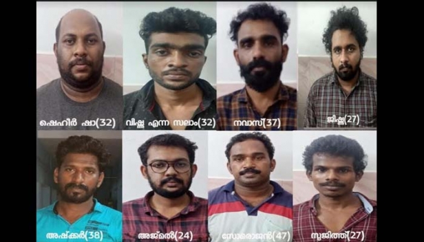 ആൽബത്തിൽ അഭിനയിക്കാനെന്ന വ്യാജേനെ തട്ടിക്കൊണ്ട് പോയത് ഒന്നരമാസം മുമ്പ്; മൂന്നര കോടി ആവശ്യപ്പെട്ട് ക്വട്ടേഷൻ സംഘം കെട്ടിയിട്ട് മർദ്ദിച്ചു; അടക്കാവ്യാപാരിയെ കിഡ്നാപ്പ് ചെയ്ത് 22 പവൻ സ്വർണ്ണവും കാറും കവർന്ന എട്ടംഗ ക്വട്ടേഷൻ സംഘം പിടിയിൽ