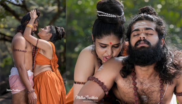 വൈശാലിയും ഋഷ്യശൃംഗനും പുനരവതരിച്ചു; വ്യത്യസ്ത ഫോട്ടോഷൂട്ട് ഏറ്റെടുത്ത് സൈബർലോകം
