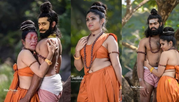 ഋഷ്യശൃംഗനരുകിൽ വൈശാലി എത്തിയതിന് പിന്നാലെ സൈബർ ലോകത്ത് ട്രോൾമഴ; വൈറൽ ഫോട്ടോഷൂട്ടിന് താരങ്ങളുടെ മുഖം വരുമ്പോൾ ചിരിയടക്കാനാകാതെ സോഷ്യൽമീഡിയ