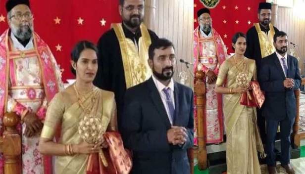 കന്യാസ്ത്രീയെ പ്രണയിച്ച വൈദികനെ ഉൾക്കൊള്ളാനാകാതെ സഭയും ബിഷപ്പും; യാക്കോബായ സഭയിൽ ചേർന്ന ശേഷം പ്രണയിനിയെ ജീവിത സഖിയാക്കി; ഫാ. പ്രിൻസൺ മഞ്ഞളിക്ക് വിവാഹ മംഗളാശംസകൾ നേർന്ന് സോഷ്യൽ മീഡിയ