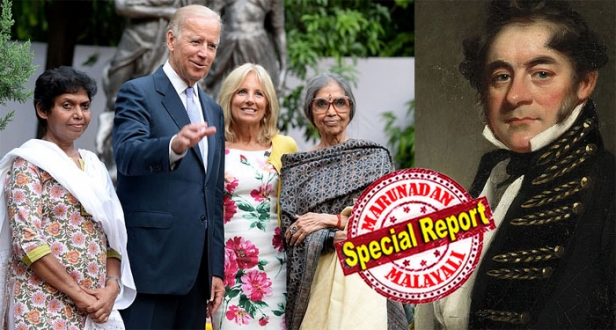 വൈസ് പ്രസിഡണ്ട് മാത്രമല്ല അമേരിക്കൻ പ്രസിഡണ്ടും ഇന്ത്യാക്കാരൻ; ജോ ബൈഡന്റെ പൂർവ്വികൻ ബ്രിട്ടനിൽ നിന്നും ഈസ്റ്റ് ഇന്ത്യ കമ്പനിയിൽ ജോലി ചെയ്യാൻ മുംബൈയിലേക്ക് മാറിയ ആൾ; വൈസ് പ്രസിഡണ്ടിന്റെ അമ്മ തമിഴ്നാട്ടിൽ ജനിച്ചു വളർന്നെങ്കിൽ പ്രസിഡണ്ടും ഇന്ത്യൻ പാരമ്പര്യത്തിൽ; വാർത്തയാക്കി ലോക മാധ്യമങ്ങൾ