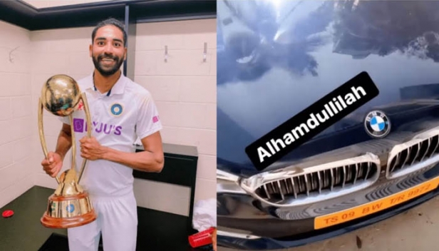 ഓസ്ട്രേലിയയ്ക്കെതിരായ പരമ്പര നേട്ടത്തിന്റെ ആഘോഷം അവസാനിക്കുന്നില്ല; പുത്തൻ ബിഎംഡബ്ല്യു കാർ സ്വന്തമാക്കി മുഹമ്മദ് സിറാജ്; ഇംഗ്ലണ്ടിനെതിരായ പോരാട്ടത്തിനുള്ള തയ്യാറെടുപ്പിൽ താരം