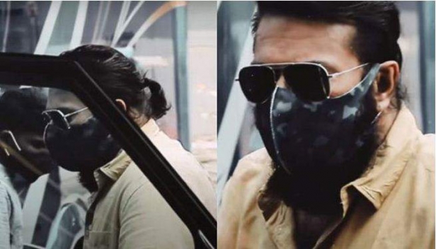 താടിയും മുടിയും നീട്ടി വളർത്തി മാസ്കും കൂളിങ് ഗ്ലാസും ധരിച്ച് എത്തിയത് റേഞ്ച് റോവർ ഓടിച്ച്; പത്തു മാസങ്ങൾക്ക് ശേഷം ഷൂട്ടിംഗിനെത്തിയ മമ്മൂട്ടിയുടെ വീഡിയോ വൈറൽ