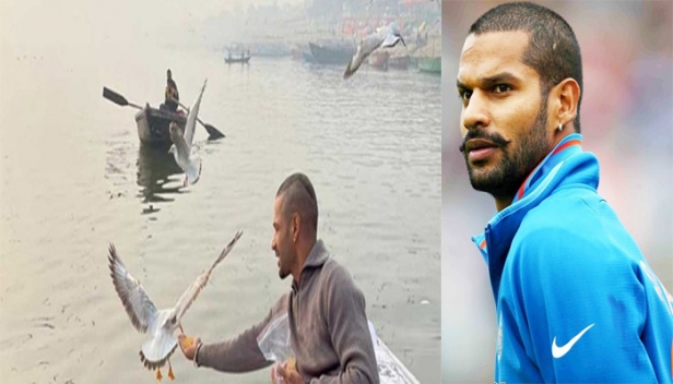 പക്ഷി സ്നേഹത്തിന്റെ ഫോട്ടൊ പങ്കുവെച്ചത് വിനയായി; വിവാദക്കുരുക്കിൽ ക്രിക്കറ്റ്താരം ശിഖർധവാൻ; വിവാദമായത് പക്ഷിപ്പനി സ്ഥിരീകരിച്ചിരിക്കെ, പക്ഷികൾക്ക് കൈവെള്ളയിൽവച്ച് തീറ്റ നൽകിയത്
