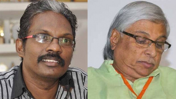 ലോക ചലച്ചിത്രകാരന്മാരുടെ ഫോട്ടോകൾക്ക് പകരം മന്ത്രിമാരുടെ മുഖം വച്ച് ഐ.എഫ്.എഫ്.കെയുടെ പോസ്റ്ററുകളും ബോർഡുകളും; ഇത് സ്വജനപക്ഷപാതം; ചലച്ചിത്ര മേളയുടെ സംഘാടനത്തെ വിമർശനവുമായി ഡോ. ബിജു