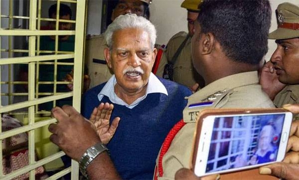 ഭീമ -കൊറേഗാവ് കേസ്: കവി വരവര റാവുവിന് ആറു മാസത്തേക്ക് ജാമ്യം; ബോംബെ ഹൈക്കോടതി ജാമ്യം അനുവദിച്ചത് ആരോഗ്യകാര്യങ്ങൾ പരിഗണിച്ച്