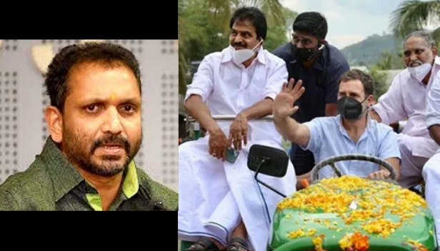 വയനാടിന്റെ പ്രധാനമന്ത്രി ട്രാക്ടർ ഓടിച്ചുനടക്കുന്നു; വയനാട്ടിലേക്ക് വരുന്ന വഴിയിലിറങ്ങി പൊറോട്ടയും ചായയും കഴിക്കാൻ എല്ലാവർക്കും സാധിക്കും; വിജയ് യാത്രയിൽ രാഹുൽ ഗാന്ധിയെ പരിഹസിച്ച് കെ.സുരേന്ദ്രൻ