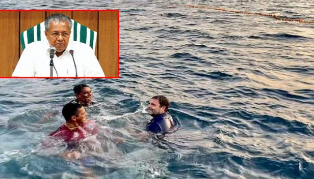 കോൺഗ്രസിന്റെ നയങ്ങളാണ് കർഷക ആത്മഹത്യകൾക്ക് തുടക്കം കുറിച്ചത്; കൊല്ലപ്പെട്ട ലക്ഷക്കണക്കിനു കർഷകരുടെ രക്തം കോൺഗ്രസിന്റെ കൈകളിൽ; ട്രാക്ടർ ഓടിച്ചും കടലിൽ നീന്തിയും കേരളത്തോട് താൽപര്യം കാണിക്കുന്ന രാഹുൽ കർഷകരോട് മാപ്പ് പറയണമെന്ന് മുഖ്യമന്ത്രി