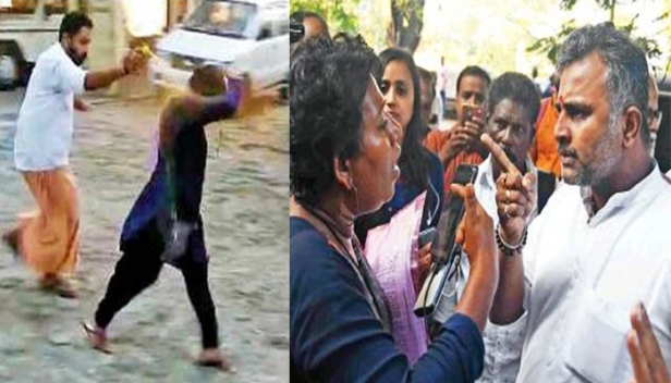 ബിന്ദു അമ്മിണി ഭക്തയായല്ല, ആക്ടിവിസ്റ്റായാണ് ശബരിമലയിലേക്ക് പ്രവേശിക്കാനെത്തിയത്; പരാതി ദുരുദ്ദേശ്യപരം; കെമിക്കൽ സ്പ്രേ അടിച്ച കേസിലെ പ്രതികളായ എഎച്ച്പി നേതാവ് പ്രതീഷ് വിശ്വനാഥനും സി ജി രാജോപാലിനും മുൻകൂർ ജാമ്യം; പ്രതികൾ സംഭവസമയത്ത് സ്ഥലത്ത് ഉണ്ടായിരുന്നതിന് സാക്ഷി മൊഴികൾ ഇല്ലെന്നും ഹൈക്കോടതി