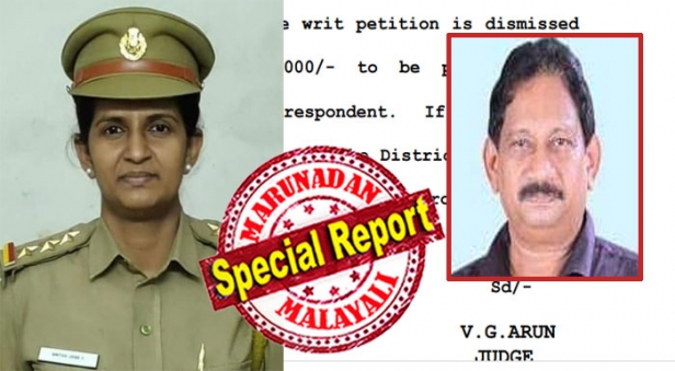 അമിതഭാരം കയറ്റിവന്ന ടോറസ് തടഞ്ഞപ്പോൾ ലോറി റോഡിൽ പാർക്ക് ചെയ്ത് ഡ്രൈവർ കടന്നു; ലോറി പൊലീസിന് കൈമാറിയത് പ്രതികാരമായി; ഭീഷണിക്ക് മുമ്പിൽ വഴങ്ങാതെ വന്നപ്പോൾ വ്യാജ പരാതിയിൽ ഉദ്യോഗസ്ഥയ്ക്ക് മാനസിക പീഡനം; ഒടുവിൽ പടമാടന്റെ അഹങ്കാരം തീർത്ത് ഹൈക്കോടതി; മോട്ടോർ വെഹിക്കിൾ ഇൻസ്പെക്ടർ സ്മിതാ ജോസിന് കിട്ടുന്നത് സ്വാഭാവിക നീതി