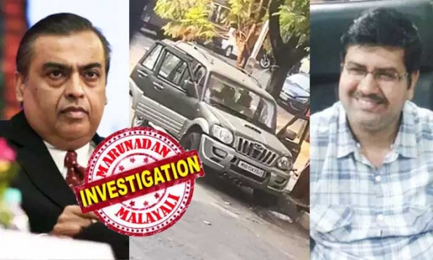 മുകേഷ് അംബാനിയുടെ വസതിക്ക് സമീപം കണ്ടെത്തിയ സ്ഫോടക വസ്തുക്കൾ ഉപേക്ഷിച്ചത് പിപിഇ കിറ്റ് ധരിച്ചെത്തിയ ആൾ; ദൃശ്യങ്ങൾ പുറത്ത്; സ്കോർപിയോ ഉടമ മൻസുഖ് ഹിരേനെ ആസൂത്രിതമായി കൊലപ്പെടുത്തിയതെന്ന് എ.ടി.എസും; മൃതദേഹം കണ്ടെത്തിയത് ടവ്വലുകൾ വായിൽ തിരുകി അതിനു മുകളിൽ മാസ്കിട്ട നിലയിൽ
