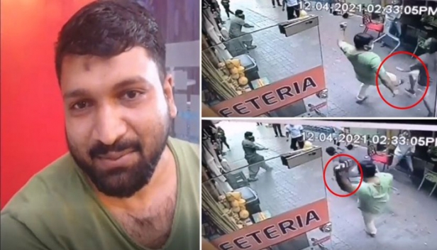 കള്ളനെ കാലുവെച്ച് വീഴ്ത്തി മലയാളി യുവാവ്; മലയാളി യുവാവിന്റെ മനസാന്നിധ്യം കൊണ്ട് തിരികെ കിട്ടിയത് 80 ലക്ഷം രൂപ