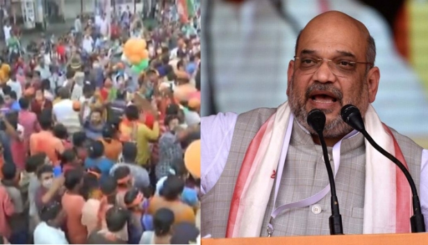 രാജ്യത്ത് കോവിഡ് വ്യാപനം രൂക്ഷം; ബംഗാളിൽ അമിത് ഷാ പങ്കെടുത്ത റാലിയിൽ മാസ്ക്ക് ധരിക്കാതെ ആയിരങ്ങൾ; രാഷ്ട്രീയ പാർട്ടികൾ കോവിഡ് മാനദണ്ഡങ്ങൾ പാലിക്കാത്തതിൽ പ്രതിഷേധം ശക്തം