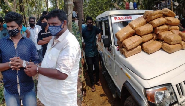 തിരഞ്ഞെടുപ്പ് ഫലമറിയാനിരിക്കെ വിജയാഘോഷത്തിന് മാറ്റുകൂട്ടാൻ മലപ്പുറത്ത് വൻ ലഹരിക്കടത്ത്; 175 കിലോ കഞ്ചാവുമായി രണ്ട് പേർ പിടിയിൽ; പ്രതികൾ കസ്റ്റഡിയിലായത് കഞ്ചാവ് ശേഖരം ചില്ലറ വിൽപ്പനക്കാർക്ക് എത്തിക്കാൻ കാറിൽ വരുന്നതിനിടെ