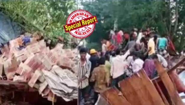 ബിയർ ലോറി മറിഞ്ഞപ്പോൾ ഓടിക്കൂടി; റോഡിൽ വീണ ബോക്സുകൾ കൂടാതെ ലോറിയിൽ കയറിയും അടിച്ചുമാറ്റി; പരുക്കേറ്റുകിടന്ന ഡ്രൈവറും ക്ലീനറും നിലവിളിച്ചെങ്കിലും കണ്ട ഭാവം നടിച്ചില്ല; കൺട്രോൾ പോയ തരിക്കാരെ നിവാസികളുടെ മുമ്പിൽ നിസ്സഹായരായി ചിക്മാംഗ്ലൂർ പൊലീസും