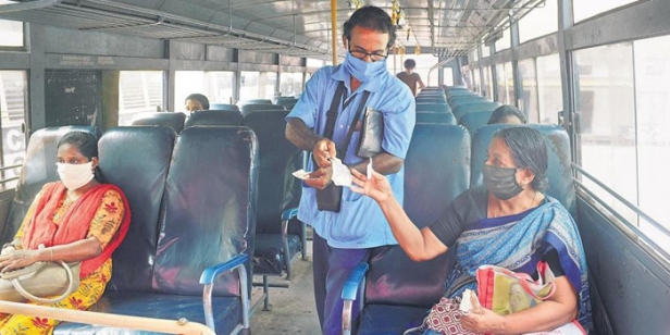 കോവിഡ് വ്യാപനം: പുതിയ ക്രമീകരണവുമായി കെഎസ്ആർടിസി; പകൽ പരമാവധി ഓർഡിനറി, ഹ്രസ്വദൂര ഫാസ്റ്റ്; രാത്രി 60% ദീർഘദൂര സർവീസ്; യാത്രക്കാർക്ക് മാസ്ക് നിർബന്ധം