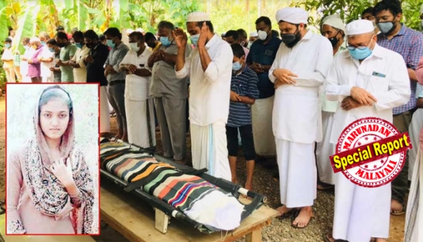 മലപ്പുറത്തുകൊല്ലപ്പെട്ട 21കാരി സുബീറ ഫർഹത്തിന്റെ മൃതദേഹം സംസ്കരിച്ചു; വീട്ടിൽ നടന്ന മയ്യത്ത് നിസ്ക്കാരത്തിന് നേതൃത്വം നൽകി പിതാവ് കബീർ; മൂന്നര പവൻ സ്വർണത്തിനുവേണ്ടി അയൽക്കാരൻ അരുംകൊലചെയ്ത സംഭവത്തിൽനിന്നും മുക്തരാവാതെ കുടുംബവും നാട്ടുകാരും