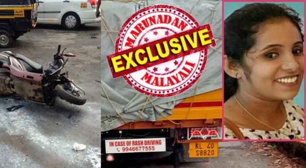 സിഗ്നൽ ലൈറ്റിൽ പച്ച കണ്ടപ്പോൾ സ്കൂട്ടർ മുമ്പോട്ട് എടുത്ത നേഴ്സ്; വൈറ്റിലയിൽ നിന്നും അതിവേഗതയിൽ പാഞ്ഞെത്തിയ ലോറി മാടവന ജംഗ്ഷനിൽ ശ്രമിച്ചത് സിഗ്നൽ തെറ്റിച്ച് മുമ്പോട്ട് കുതിക്കാൻ; ലേക്ഷോറിലെ 'മാലാഖ'യുടെ ജീവനെടുത്തത് പവിഴം റൈസ് മില്ലിന്റെ ലോറി; അനു തോമസിന്റെ ജീവനെടുത്തത് ലോക്ഡൗൺകാലത്തെ അമിത വേഗത