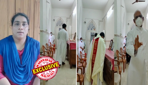 കോവിഡ് ബാധിച്ച് കപ്യാരായ സാം മരിച്ചതോടെ കുടുംബം അനാഥമായി; സഹായം പ്രതീക്ഷിച്ചെങ്കിലും തിരിഞ്ഞുനോക്കാതെ പള്ളിക്കാർ; വിഷമം സഹിക്ക വയ്യാതെ കുർബാനയ്ക്ക് വെള്ളവസ്ത്രമിട്ട് അച്ചന്മാർക്കൊപ്പം കപ്യാരായി സാമിന്റെ ഭാര്യ ലീമ; തടയാൻ ശ്രമിച്ച വികാരിയെ എതിർത്ത് വിശ്വാസികൾ; അർത്തുങ്കലിൽ കത്തോലിക്കാ സഭയുടെ ചരിത്രത്തിലാദ്യമായി ഒരു സ്ത്രീ പള്ളിയിലെ കപ്യാരായി