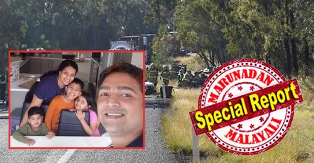 ബ്രിസ്ബൈനിൽ ജോലികിട്ടിയ നേഴ്സുമായി യാത്ര; ക്വീൻസ് ലാന്റിൽ കാറും ട്രക്കും കൂട്ടിയിടിച്ച് മരിച്ചത് മലയാളി യുവതിയും കുട്ടിയും; ഭർത്താവ് ബിബിനും മറ്റ് രണ്ടു കുട്ടികളും ചികിൽസയിൽ; ഓസ്ട്രേലിയയിലെ അപകടത്തിൽപ്പെട്ടത് ചാലക്കുടി പോട്ട സ്വദേശികൾ