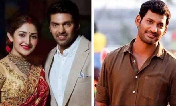 സർപാട്ട പരമ്പരൈയുടെ വിജയത്തിന് പിന്നാലെ ആര്യക്ക് ഇരട്ടി മധുരം; ആര്യയ്ക്കും സയേഷയ്ക്കും പെൺകുഞ്ഞ് പിറന്നു; സന്തോഷം പങ്കുവെച്ച് വിശാൽ