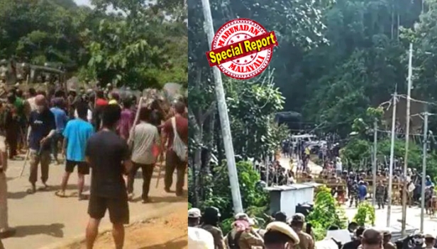 അസം-മിസോറം അതിർത്തിയിൽ സംഘർഷം രൂക്ഷം; ആറ് പൊലീസുകാർ കൊല്ലപ്പെട്ടു; നിരവധി സർക്കാർ വാഹനങ്ങൾ അഗ്നിക്കിരയാക്കി; അമിത് ഷാ ഇടപെട്ടു; അടിയന്തിര ഇടപെടൽ നടത്താൻ ഇരു സംസ്ഥാനങ്ങളിലെയും മുഖ്യമന്ത്രിമാർക്ക് നിർദ്ദേശം