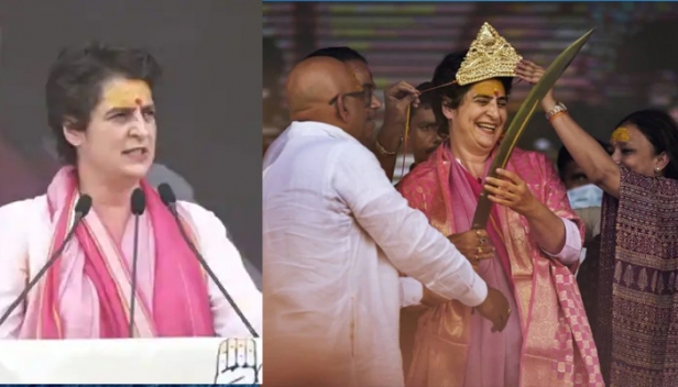 '16,000 കോടിക്ക് രണ്ട് വിമാനങ്ങൾ മോദി വാങ്ങി; 18,000 കോടി രൂപയ്ക്ക് നാടിന്റെ എയർ ഇന്ത്യ വിറ്റു; രാജ്യത്ത് രണ്ട് കൂട്ടർ മാത്രം സുരക്ഷിതർ; അധികാരത്തിലുള്ള ബിജെപി നേതാക്കളും, അവരുടെ പണക്കാരായ സുഹൃത്തുക്കളും'; വാരണാസിയിൽ കേന്ദ്ര സർക്കാരിനെയും ബിജെപിയേയും കടന്നാക്രമിച്ച് പ്രിയങ്ക ഗാന്ധി