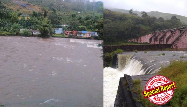 മുല്ലപ്പെരിയാർ അണക്കെട്ടിൽ ജലനിരപ്പ് ഉയരുന്നു; ഒൻപത് ഷട്ടറുകൾ 120 സെ.മീ ഉയർത്തി; വലിയ അളവിൽ വെള്ളം പുറത്തേക്ക്; പെരിയാർ തീരത്ത് വീടുകളിൽ വെള്ളം കയറുന്നു;എല്ലാ മുൻകരുതലുകളും സ്വീകരിച്ചിട്ടുണ്ടെന്ന് ജില്ലാ കളക്ടർ; മന്ത്രി റോഷി അഗസ്റ്റിൻ വണ്ടിപ്പെരിയാറിലേക്ക്; ഇടുക്കി ഡാമിൽ ജലനിരപ്പ് ഉയർന്നാൽ റെഡ് അലർട്ട്