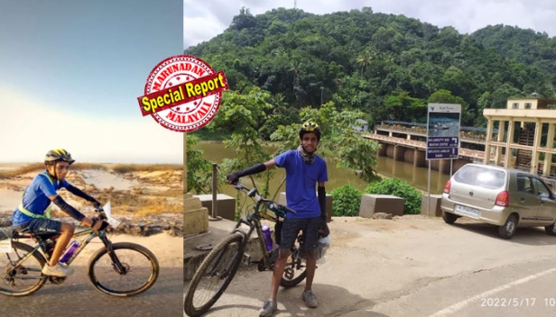 ഇതിന് മുമ്പ് പോയ കൂടിയ ദൂരം അമ്മയുടെ വീടായ അടിമാലി വരെ 46 കിലോമീറ്റർ; മഴയും വെയിലും താണ്ടി ഇത്തവണ അഞ്ഞൂറിലധികം കിലോമീറ്റർ അകലെ ധനുഷ്കോടി വരെ; സൈക്കിളിൽ ഇന്ത്യ മുഴുവൻ ചുറ്റാൻ കോതമംഗലത്തെ 15കാരൻ ജോഹൻ