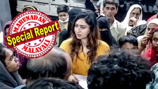 വിവാദ പരാമർശത്തിന്റെ പേരിൽ രാജ്യദ്രോഹ കേസിൽ ചോദ്യം ചെയ്യപ്പെട്ട ചലച്ചിത്ര പ്രവർത്തക; കേസിലെ കുടുക്കുകൾ ഒന്നും നാട്ടുകാർക്ക് വേണ്ടി ശബ്ദമുയർത്താൻ തടസ്സമായില്ല; കൊച്ചിയിലെ ലക്ഷദ്വീപ് ഓഫീസിന്റെ മതിൽ ചാടിക്കടന്ന് പ്രതിഷേധം; ഒടുവിൽ നാട്ടുകാർക്ക് നീതിയും; ആയിഷാ സുൽത്താന വീണ്ടും ശബ്ദമുയർത്തിയപ്പോൾ