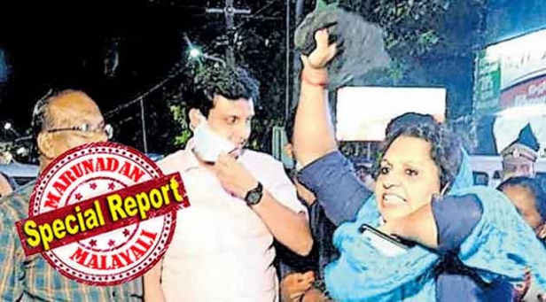 കാറിൽ നിന്നും ഇറങ്ങി ഉദ്ഘാടനത്തിനായി നാട മുറിക്കാൻ എത്തുമ്പോൾ ചാടി വീണ് കരിങ്കൊടി കാട്ടി പ്രതിഷേധിച്ച ദീപാ അനിൽ; ഇന്റലിജൻസ് പോലും അറിയാത്ത പ്രതിഷേധം കണ്ടപ്പോൾ മന്ത്രിയുടെ മുഖത്ത് തെളിഞ്ഞത് ചിരി; ഏറെ നേരം കൗതുകത്തോടെ ആ പ്രതിഷേധവും കണ്ടു നിന്നു; മന്ത്രി റിയാസും ദീപാ അനിലും ചർച്ചയാകുമ്പോൾ