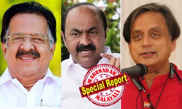 ശത്രുവിന്റെ ശത്രു മിത്രമെന്ന പോളിസിയിലേക്ക് ചെന്നിത്തലയും! ഇതുവരെ പരസ്പ്പരം പോരടിച്ചവർ തരൂരിലെ മുഖ്യശത്രുവിനെ കണ്ട് ഒറ്റക്കെട്ടാകുന്നോ? സതീശൻ തരൂരിനെതിരെ ഒന്നും പറഞ്ഞിട്ടില്ലെന്ന് പറഞ്ഞ് പ്രതിപക്ഷ നേതാവിനെ പിന്തുണച്ച് ചെന്നിത്തല; എന്തു കുപ്പായം തയ്പ്പിക്കാനും നാല് വർഷം സമയമുണ്ടെന്ന് പറഞ്ഞ് കെ മുരളീധരനും മറുപടി; ഗ്രൂപ്പു സമവാക്യങ്ങളും മാറി മറിയുന്നു