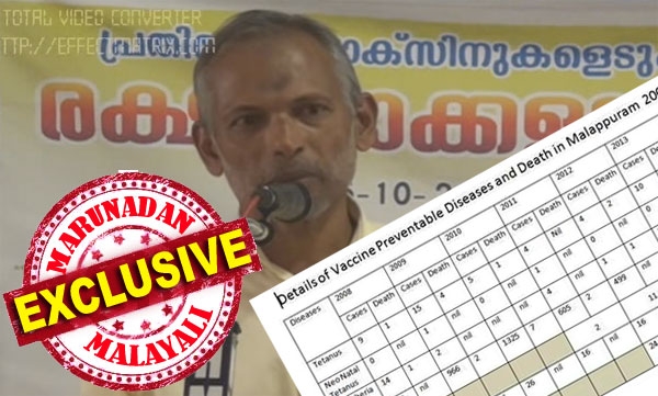 മലപ്പുറത്ത് മതത്തെയും ദൈവത്തെയും കൂട്ടുപിടിച്ച് വാക്സിൻ വിരുദ്ധ പ്രചരണം; വാക്സിനെടുക്കാത്ത കുട്ടികൾക്ക് ഡിഫ്തീരിയയും ടെറ്റനസും മസ്തിഷ്കജ്വരവും ബാധിക്കുന്നു; ഈ രോഗങ്ങൾ മൂലം മരിച്ചത് 32 കുട്ടികൾ