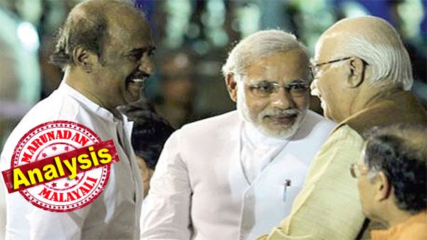 തമിഴകത്തിൽ അവതാരപ്പിറവിക്ക് സമയമായോ? താരദൈവം രജനീകാന്ത് ബിജെപി തമിഴ്നാട് ഘടകത്തെ നയിക്കാനെത്തുമെന്ന സൂചന ശക്തം; ആർ കെ നഗർ ഉപതിരഞ്ഞെടുപ്പിലെ ബിജെപി സ്ഥാനാർത്ഥിക്ക് വേണ്ടി പ്രചരണ രംഗത്തിറങ്ങാൻ സമ്മദ്ദം ശക്തം; സ്റ്റൈൽ മന്നനെ അടുപ്പിക്കാൻ ചരട് വലിക്കുന്നത് മോദി നേരിട്ട്