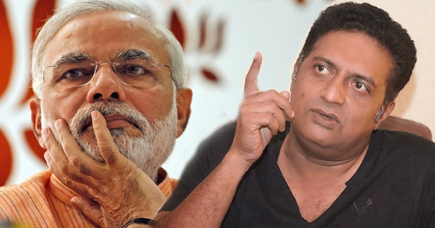 'മോദി നൽകിയത് ടൂത്ത് പേസ്റ്റ് വാഗ്ദാനം'; പ്രധാനമന്ത്രി നരേന്ദ്ര മോദിയുടെ വാഗ്ദാനങ്ങളെ പരിഹസിച്ച് പ്രകാശ് രാജ്